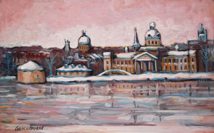 Grace George -- Kingston Waterfront, Late Snow
