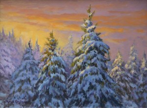 Harold Kaufmann--Snowy Day In December