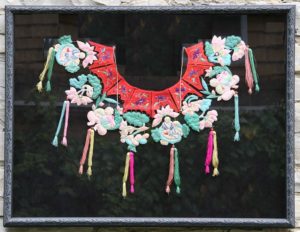 Creative Framing of Fabric Embroidery